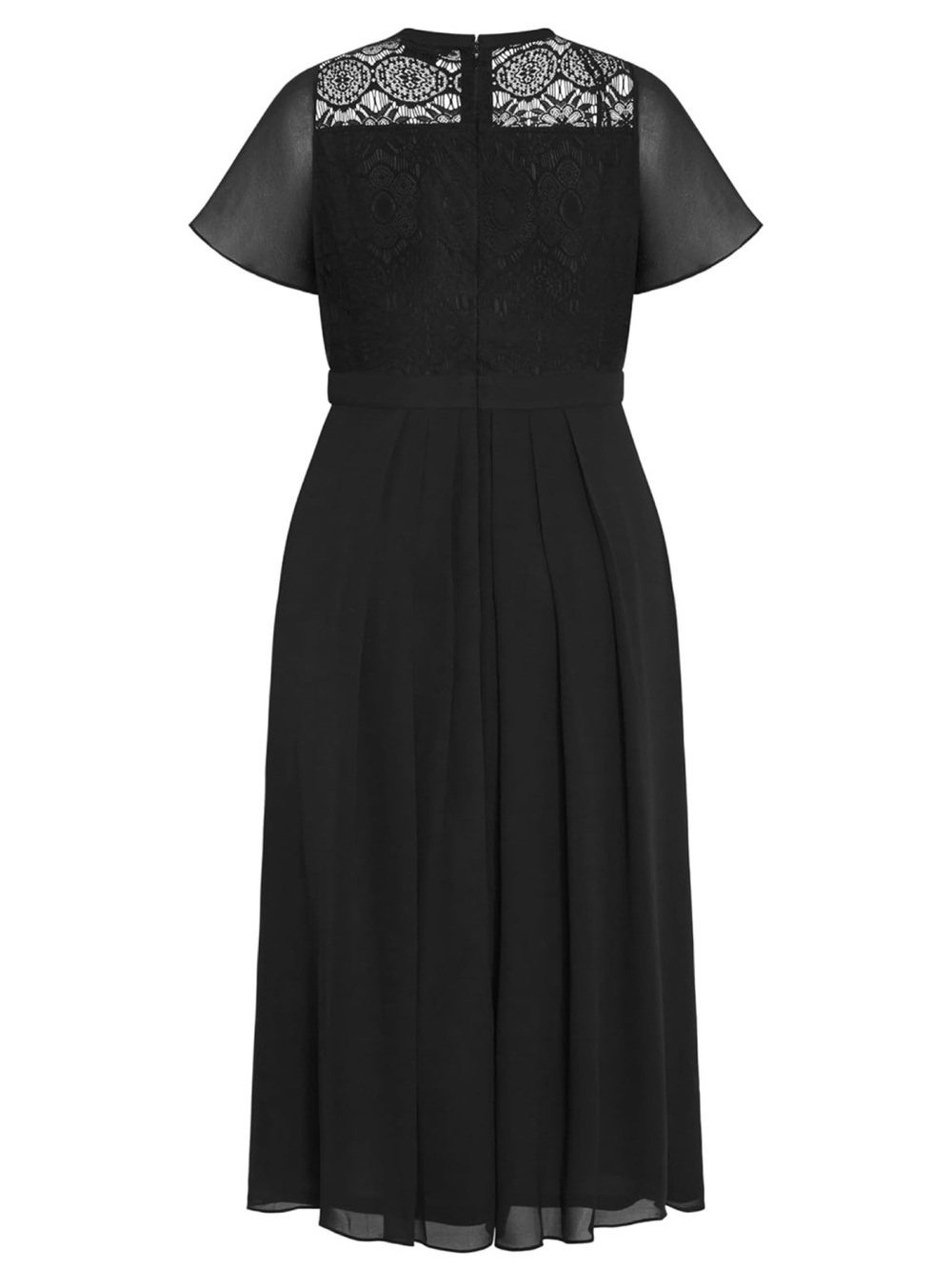 NWT! City Chic Lace Insert Dress - Picture 2 of 7